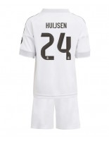 Real Madrid Dean Huijsen #24 Kotipaita Lasten 2025-26 Lyhythihainen (+ shortsit)